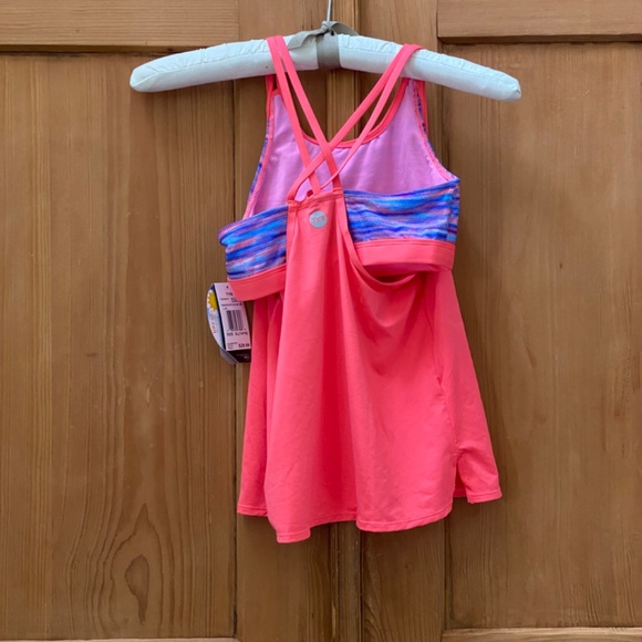 NWT Girls TYR Parachute Olivia in Royal/Coral Sz XL 14/16 - Picture 2 of 4